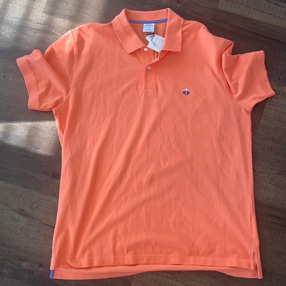 Brooks brothers xxl slim fit orange